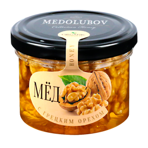 Медовый десерт с грецким орехом Медовый десерт с грецким орехом