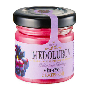 Медовое суфле с Ежевикой